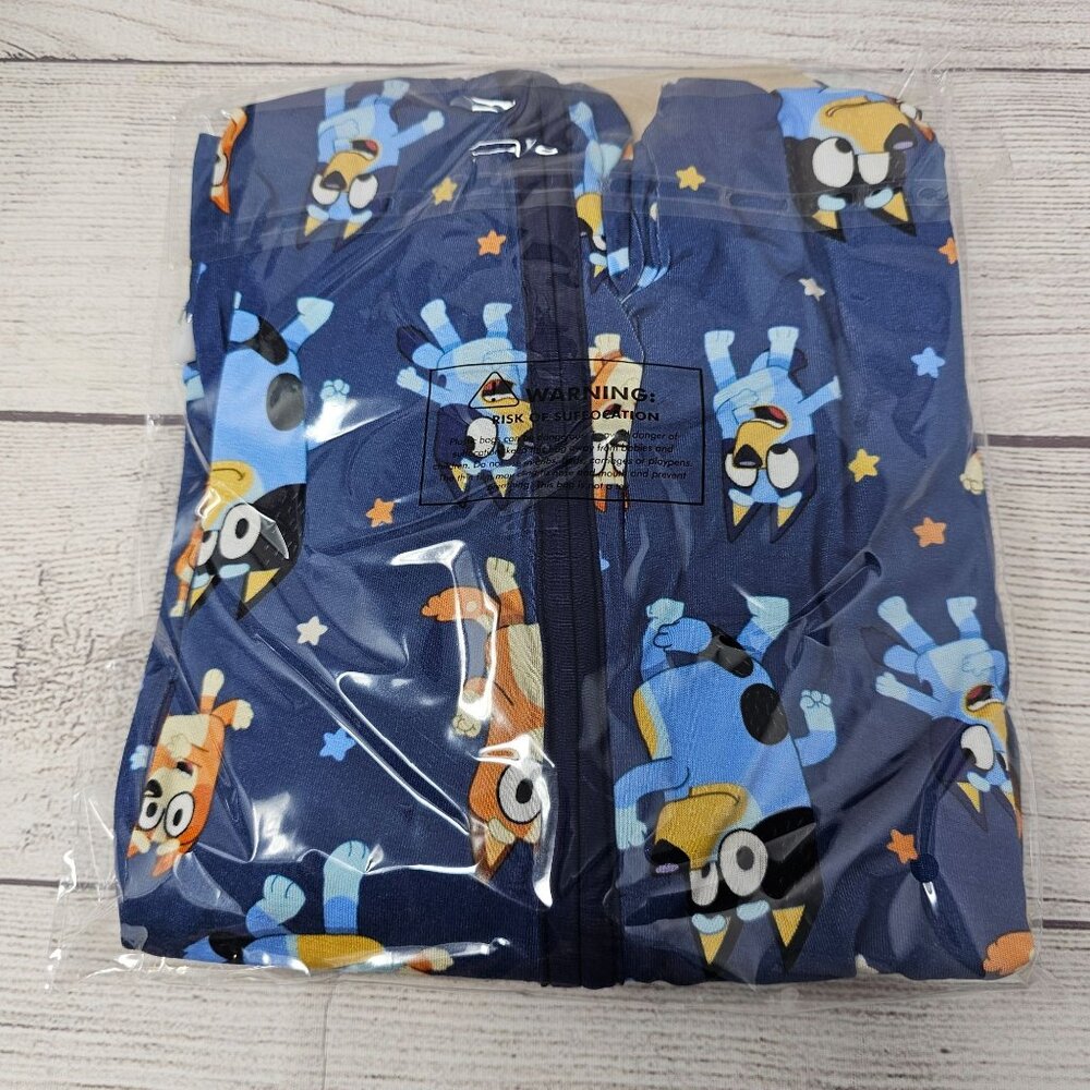 NEW!! Little Sleepies Bluey Dance Mode Zippy Size 12-18 months - Picture 3 of 3